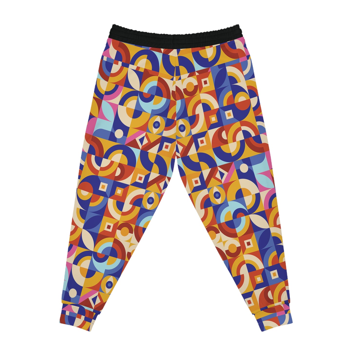 Bold Geometric pattern - Athletic Joggers