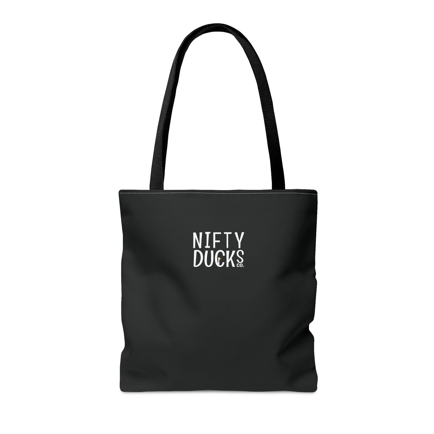 Ducks Visit Moulin Rouge - Black 000000 - Tote Bag