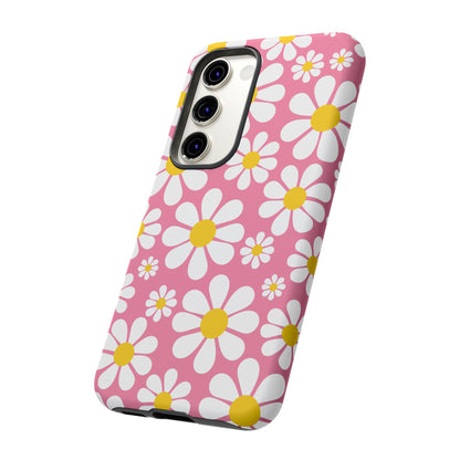 Daisies - Baby Doll Pink F88CAE- Tough Cases