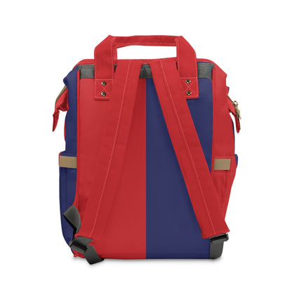 Baltimore - Red White and Blue City series - Multifunctional Diaper Backpack