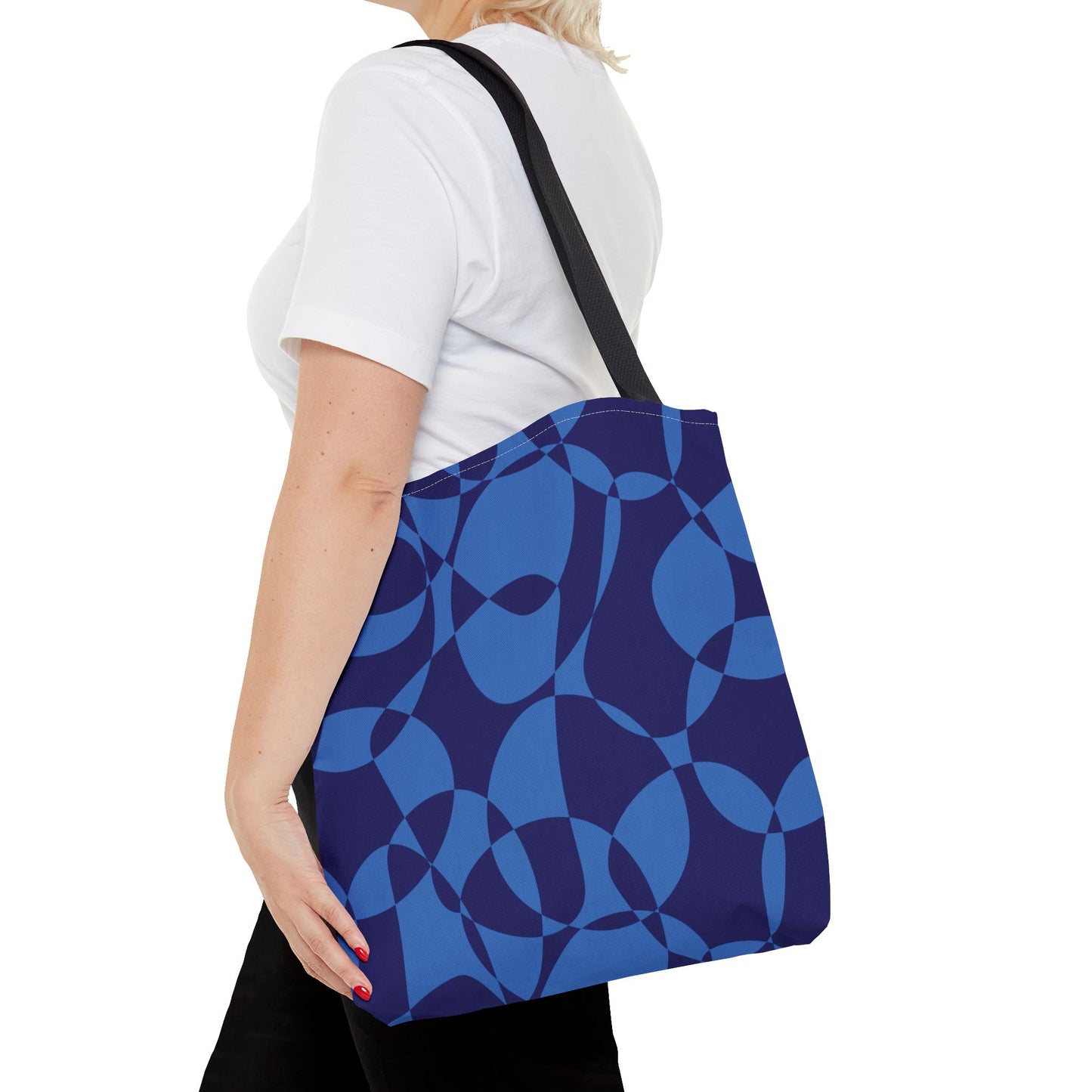 Sapphire Swirl - Azure - Tote Bag