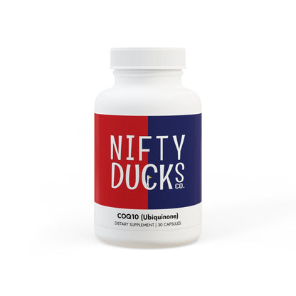 Nifty Ducks Co - CoQ10 (Ubiquinone) Supplement (30 Capsules)