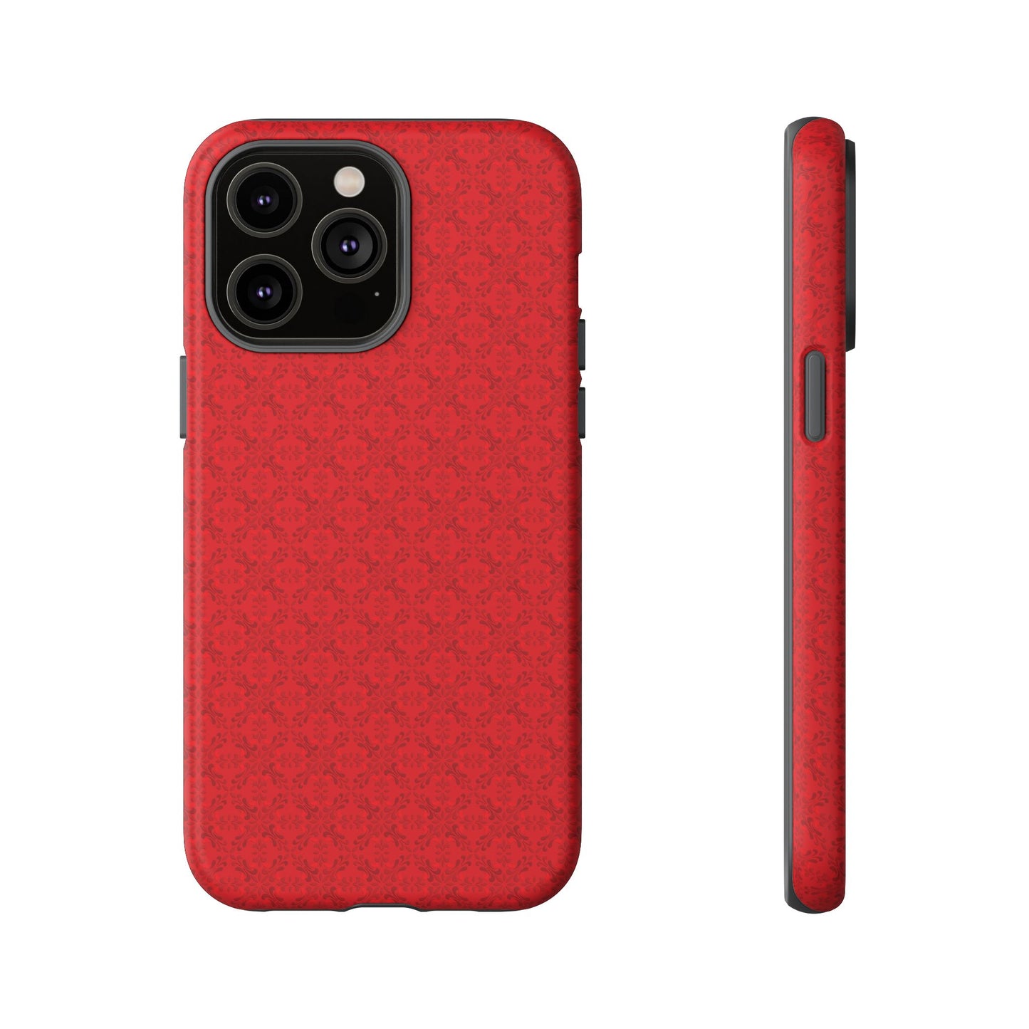 Vibrant Kaleidoscope - Red - Scarlet - Tough Cases