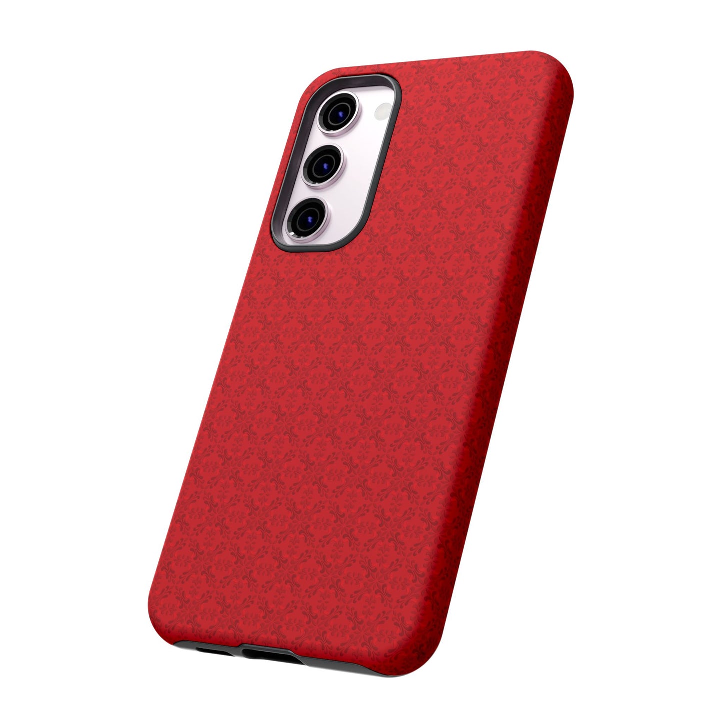 Vibrant Kaleidoscope - Red - Scarlet - Tough Cases