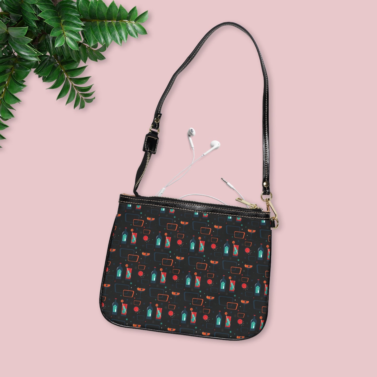 Cocktail Time - Black 000000 - Small Shoulder Bag