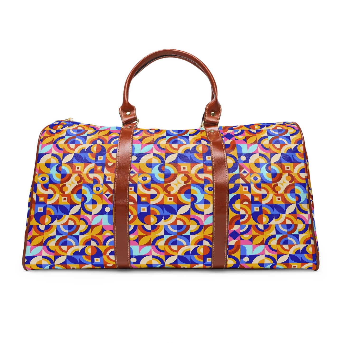 Bold Geometric print - Waterproof Travel Bag