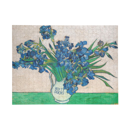 Irises - 1890 - van Gogh - Puzzle (500, 1000-Piece)