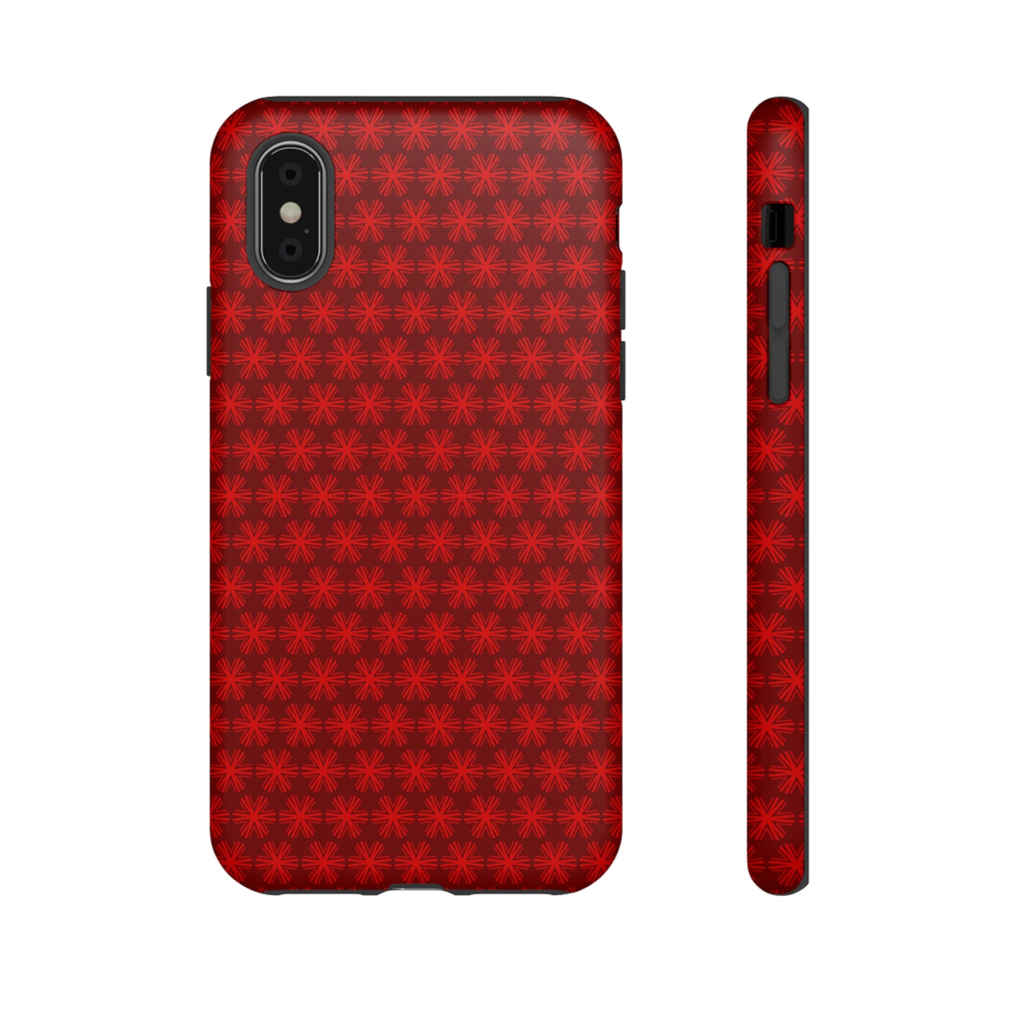 Red V Star Pattern - Tough Cases