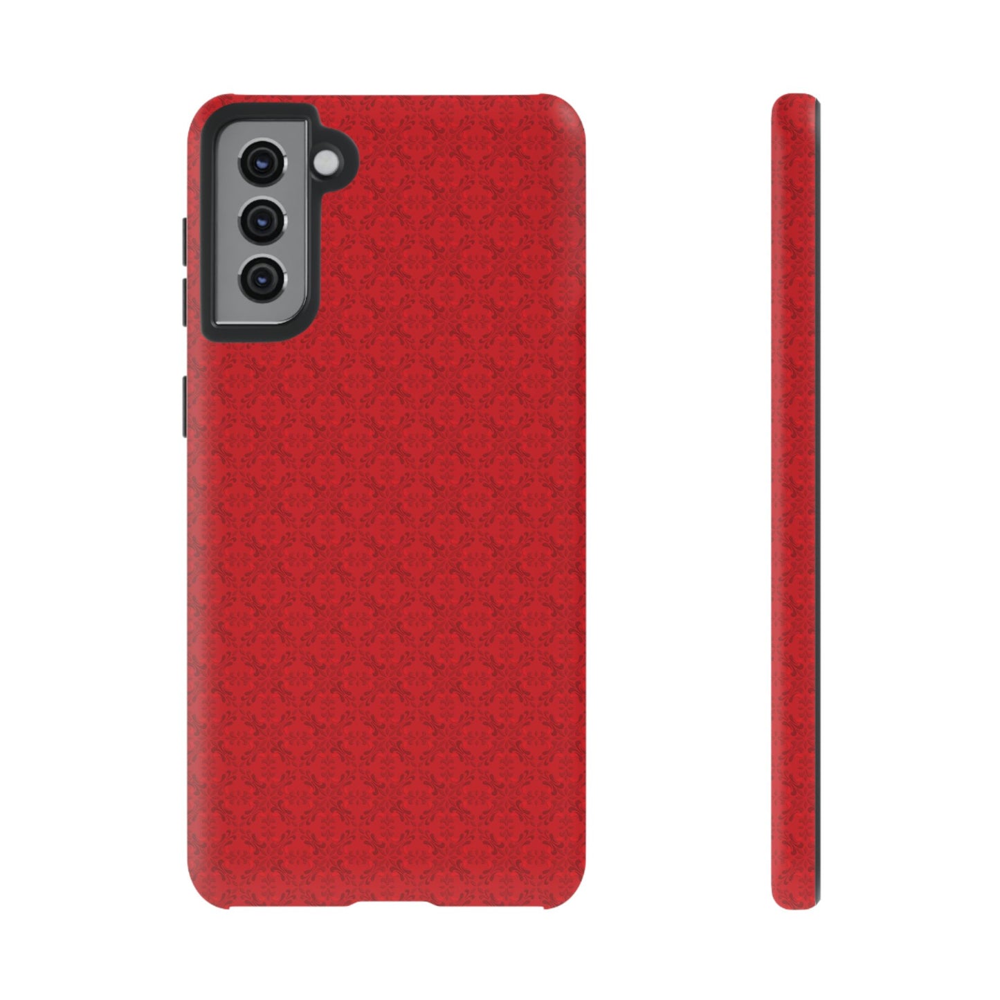 Vibrant Kaleidoscope - Red - Scarlet - Tough Cases