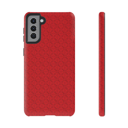 Vibrant Kaleidoscope - Red - Scarlet - Tough Cases