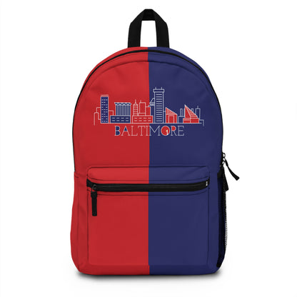 Baltimore - Red White and Blue City series - Backpack