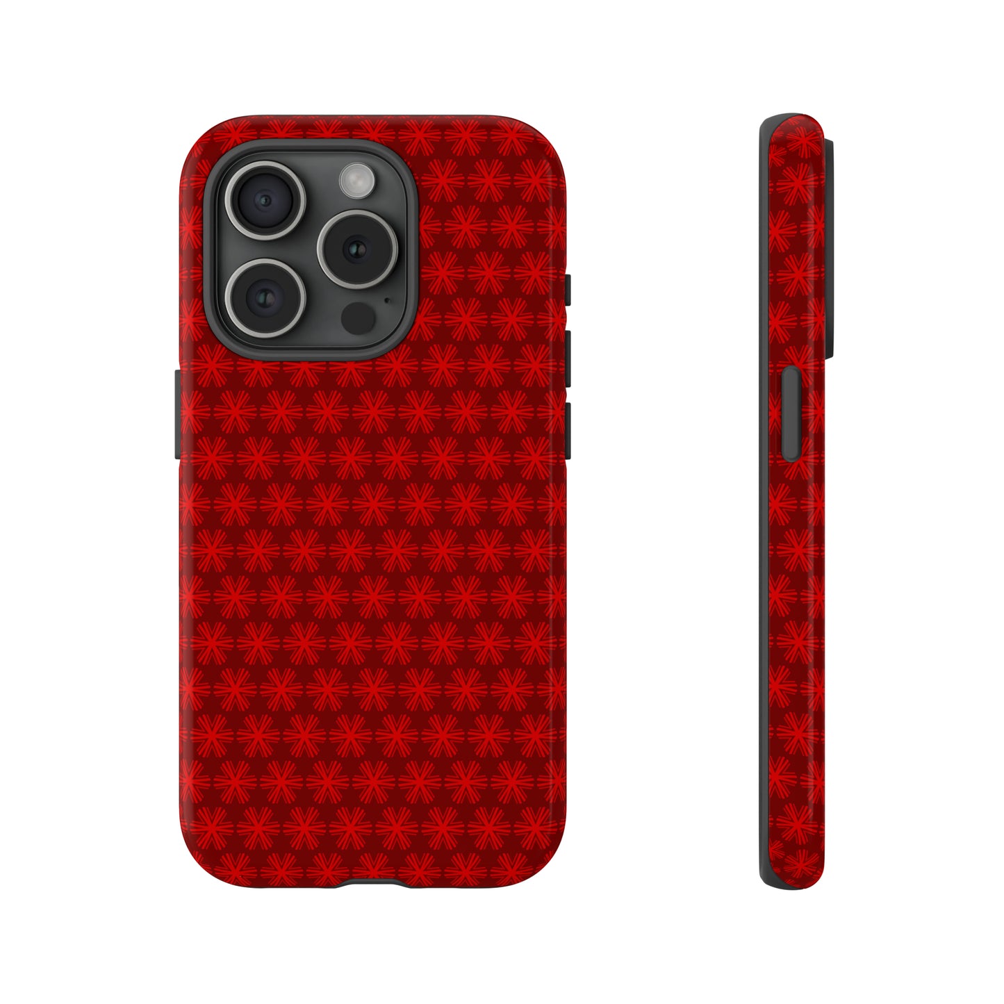 Red V Star Pattern - Tough Cases