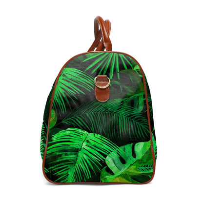 Dark tropical - Waterproof Travel Bag