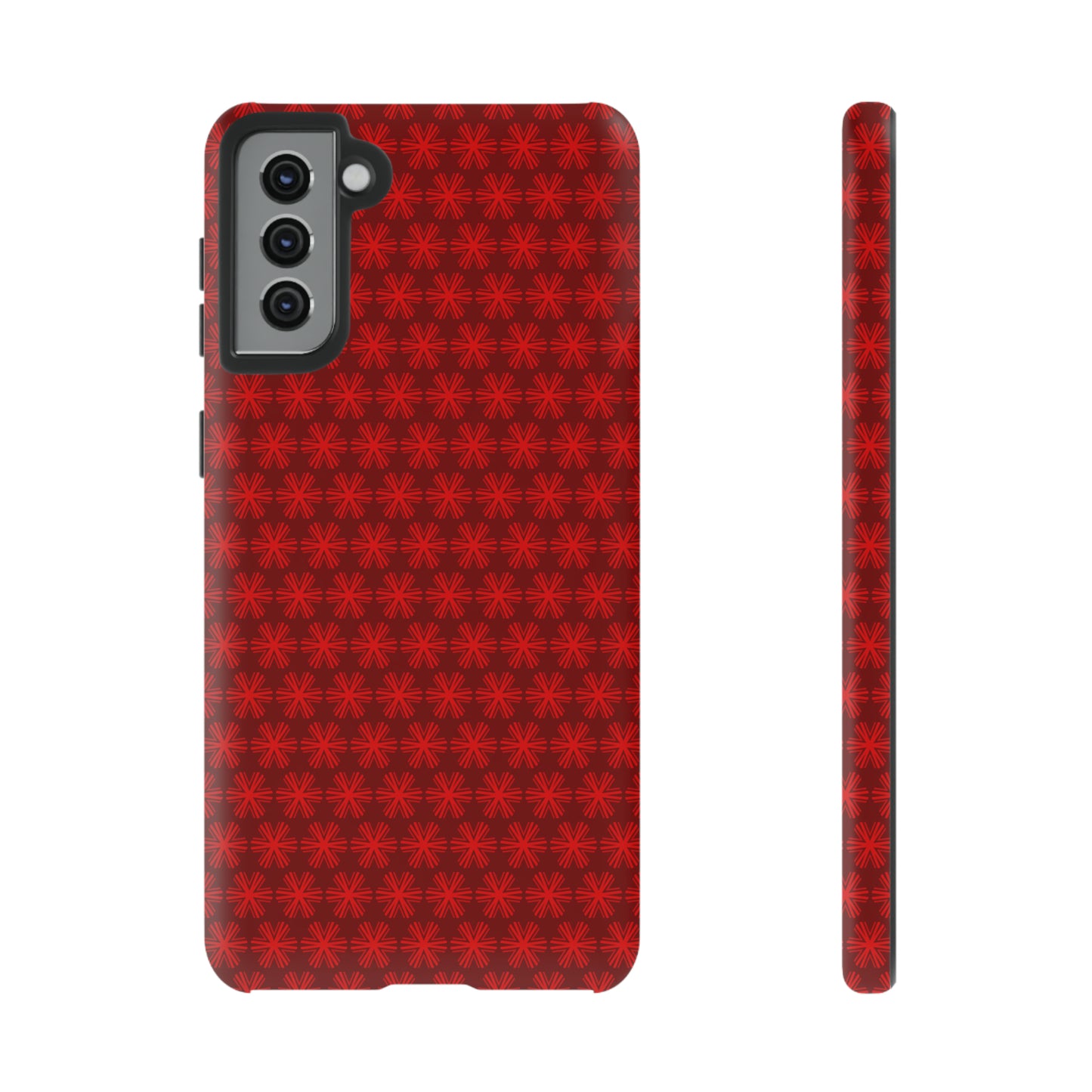 Red V Star Pattern - Tough Cases