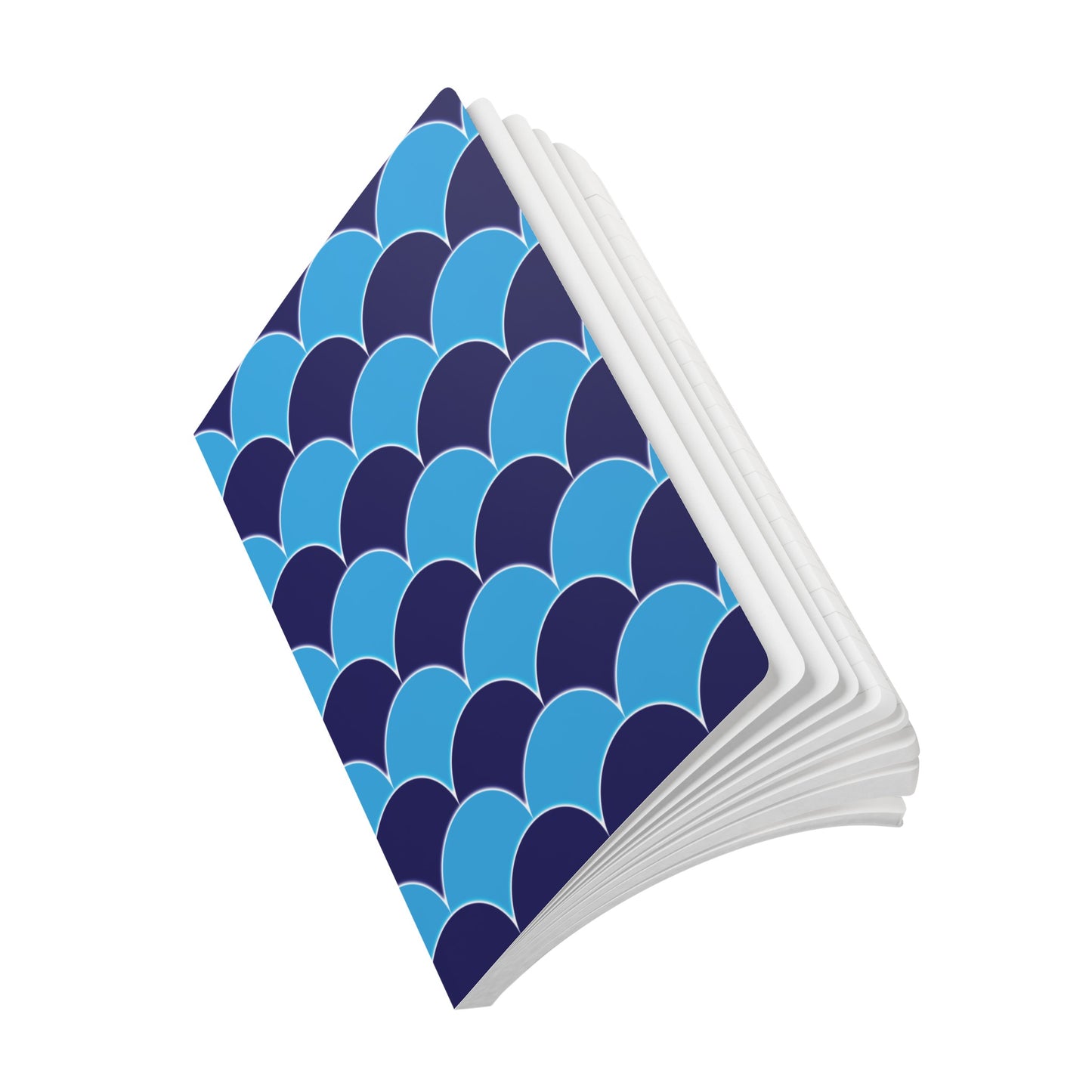 Blue Fans - Softcover Journal