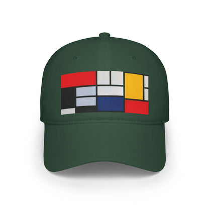 Piet Mondrian - Low Profile Baseball Cap