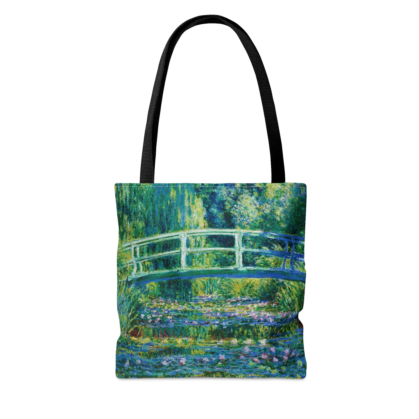 Water Lilies and Japanese Bridge -1899 - Claude Monet - Tote Bag