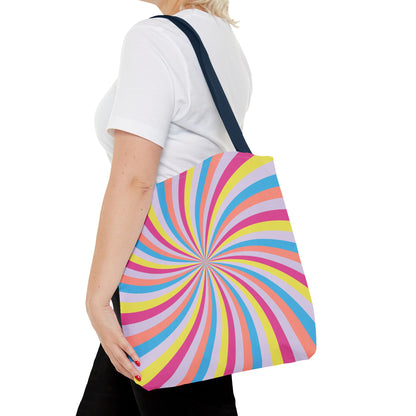 Colorful Pinwheel - Tote Bag