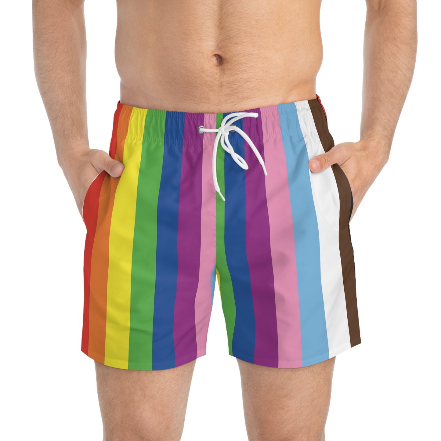 Rainbow - Swim Trunks