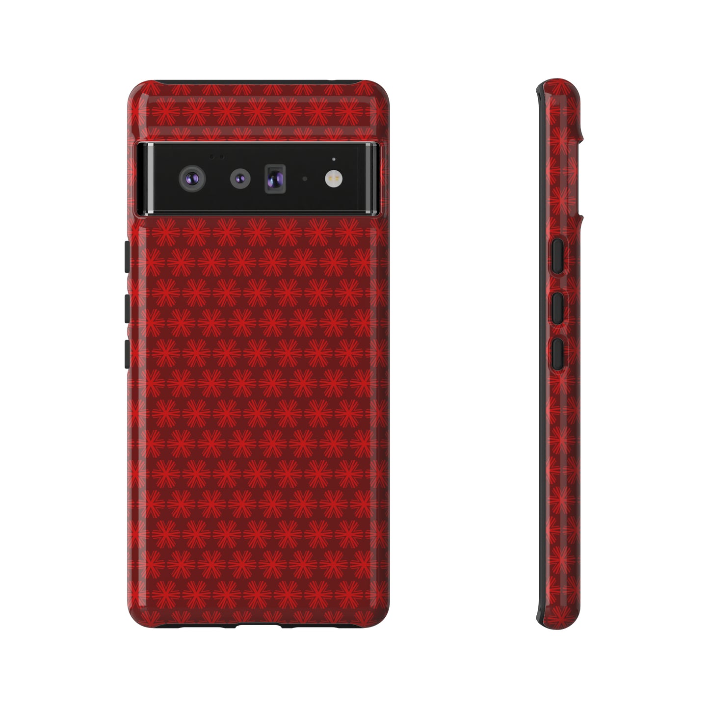 Red V Star Pattern - Tough Cases