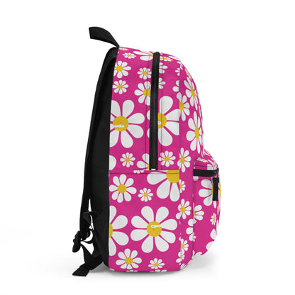 Ducks in Daisies - Mean Girls Lipstick ff00a8 - Backpack