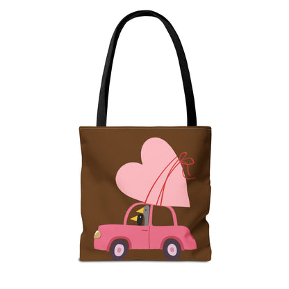 Ducks delivering a LOT of love - Pullman Brown 643b13 - Tote Bag