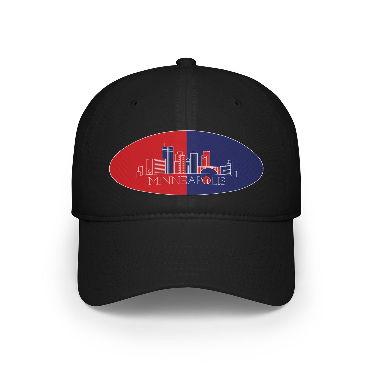 Minneapolis - Red White and Blue City series - Low Profile Baseball Cap