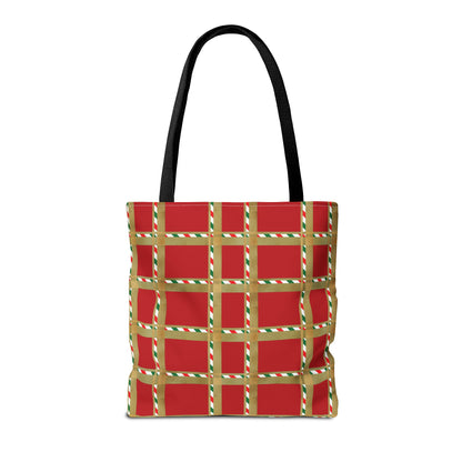 North Pole Plaid - Tote Bag