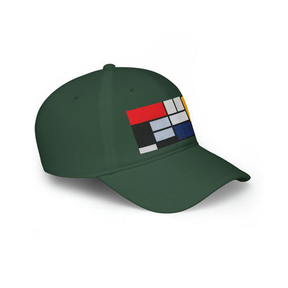 Piet Mondrian - Low Profile Baseball Cap