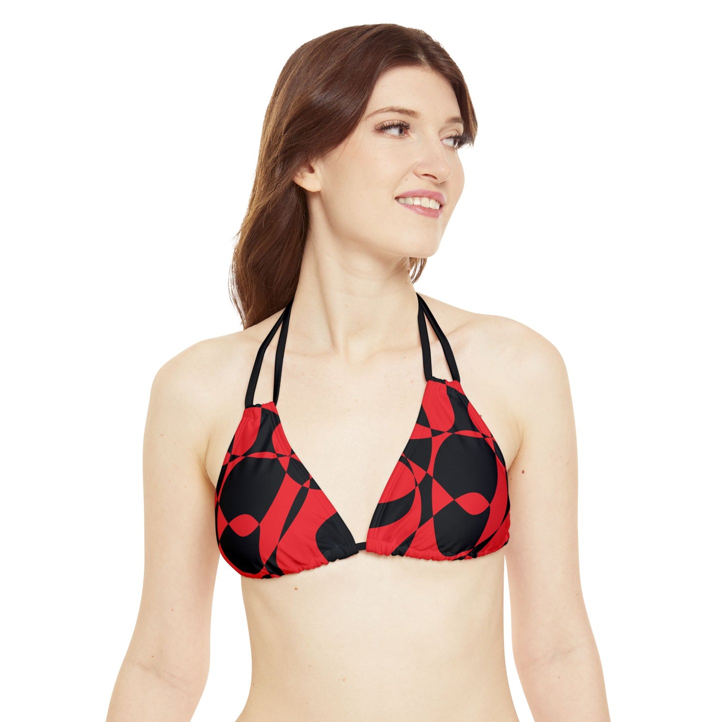 Scarlet Symphony - Black - Strappy Bikini Set