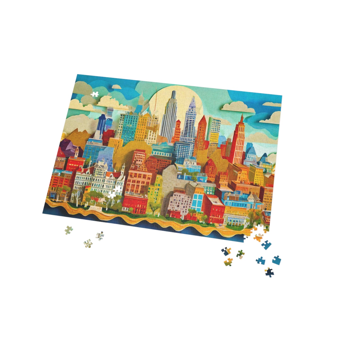 Cityscape1 - Puzzle (500, 1000-Piece)