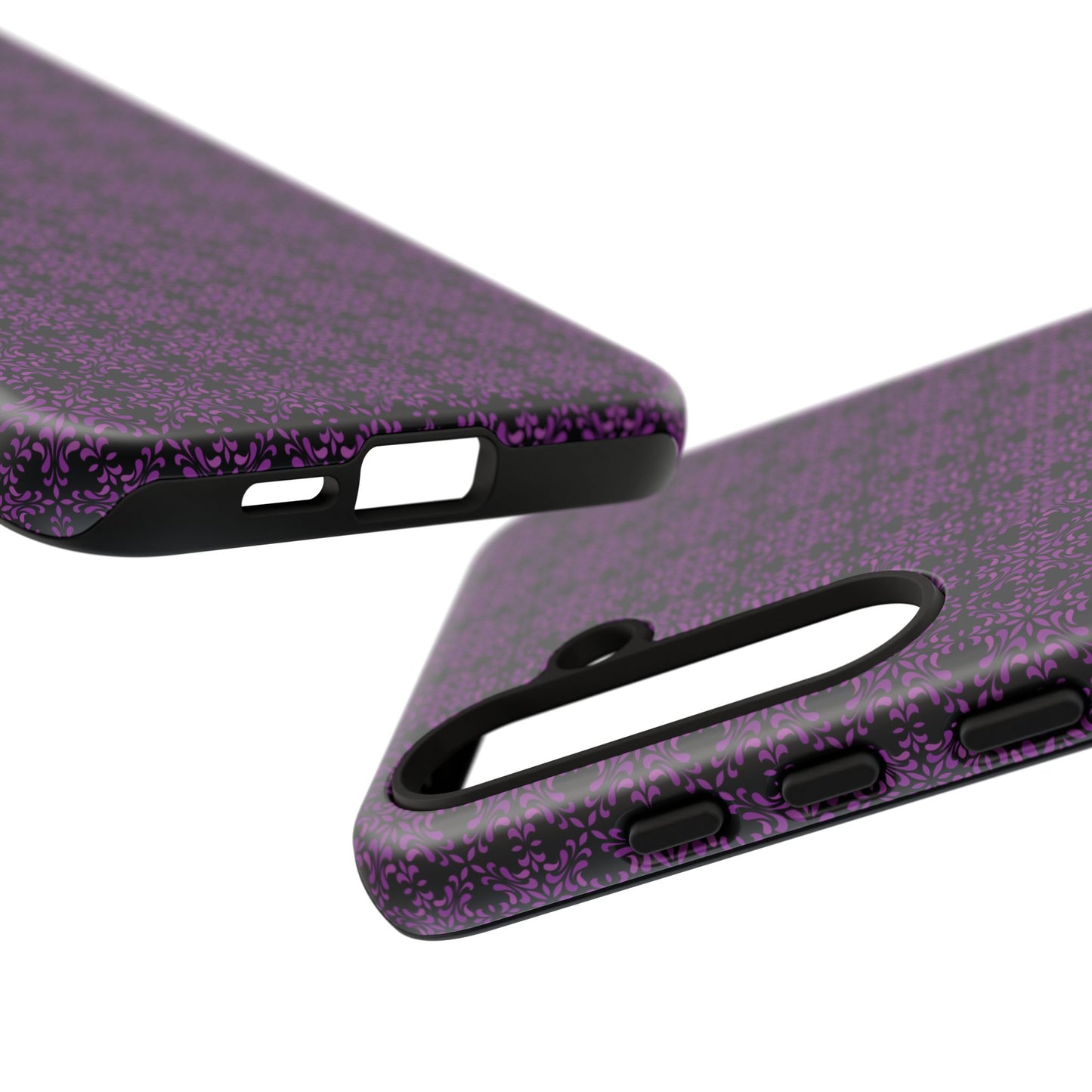 Vibrant Kaleidoscope - Purple - Black - Tough Cases