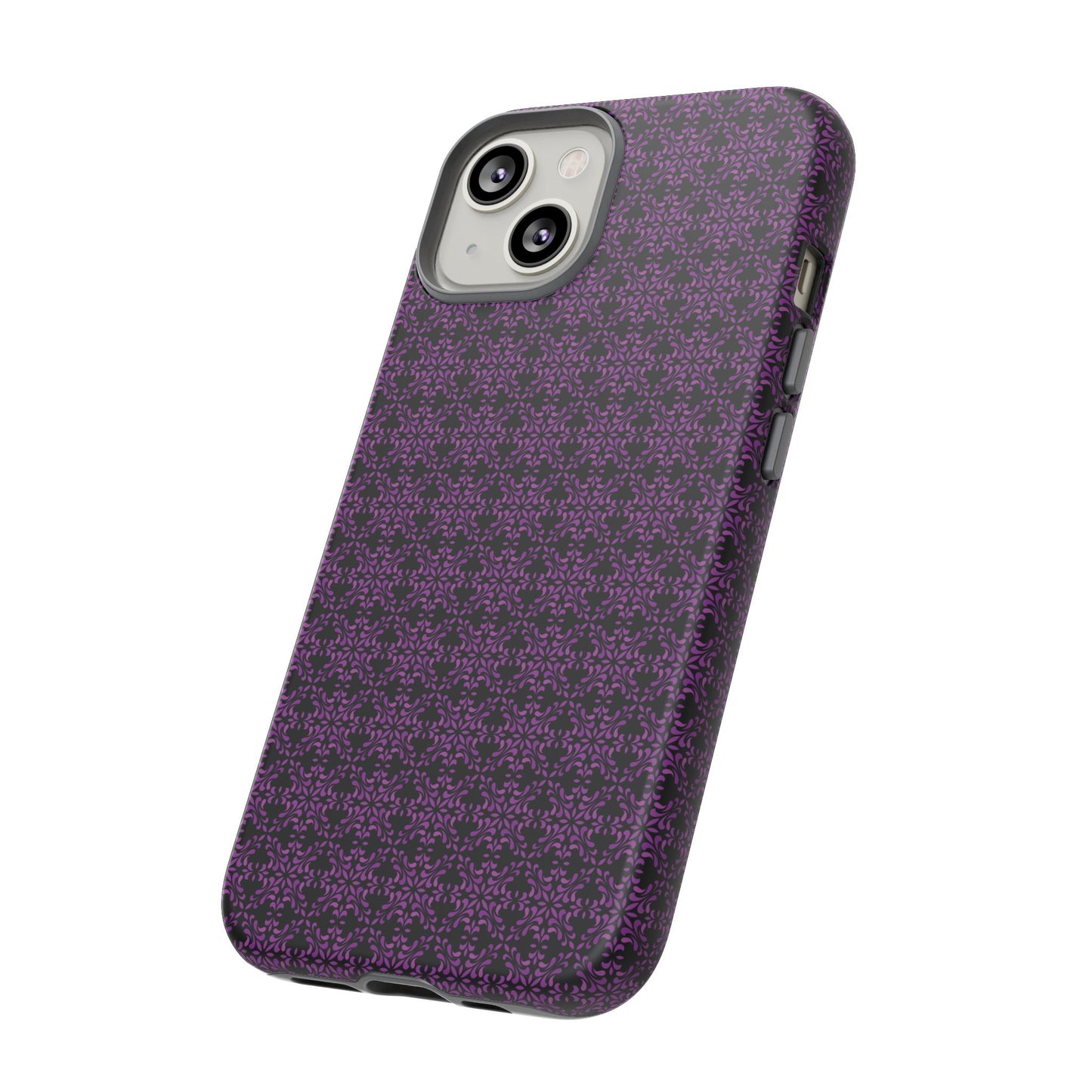 Vibrant Kaleidoscope - Purple - Black - Tough Cases