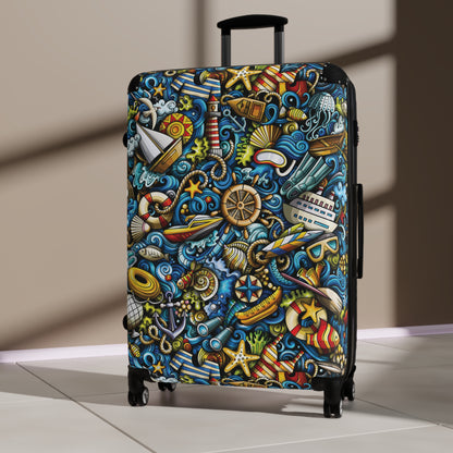 Nautical Doodles - Suitcase