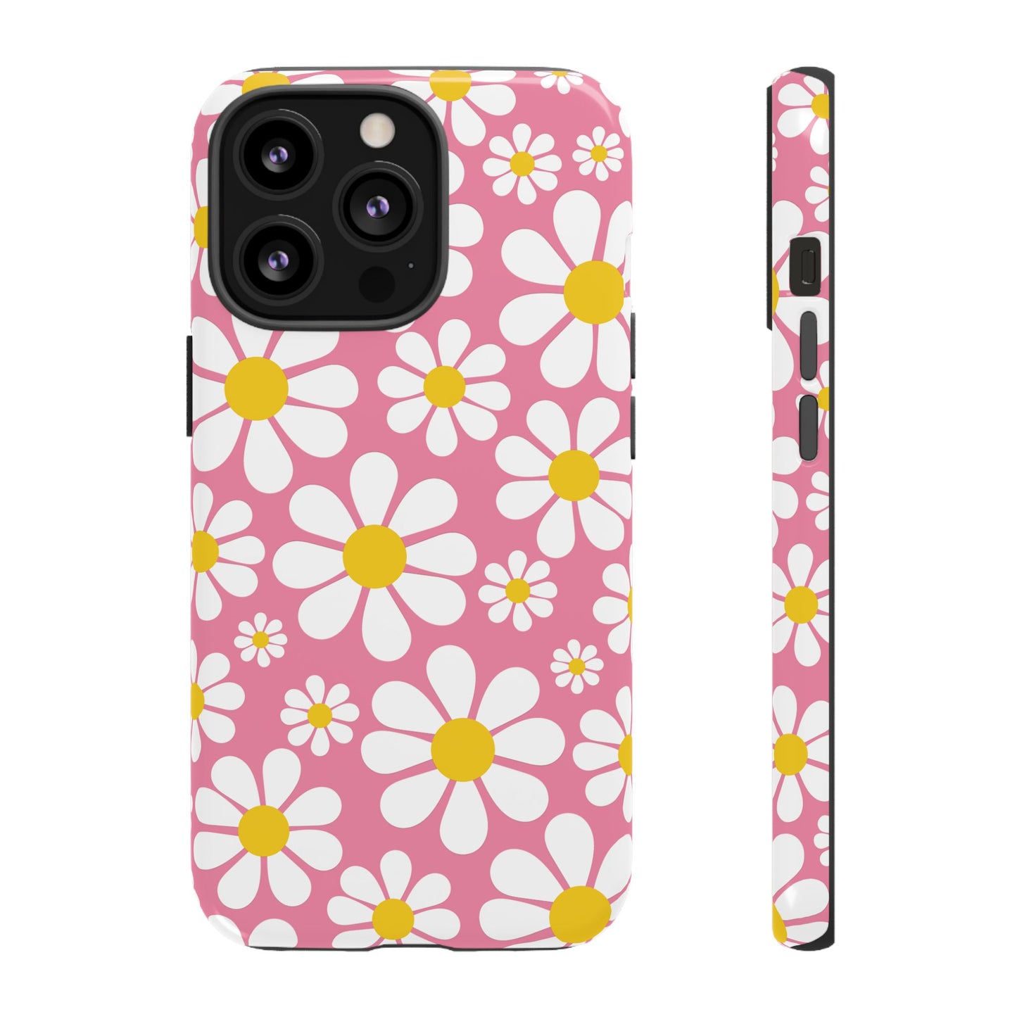 Daisies - Baby Doll Pink F88CAE- Tough Cases