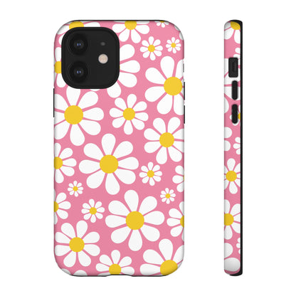 Daisies - Baby Doll Pink F88CAE- Tough Cases