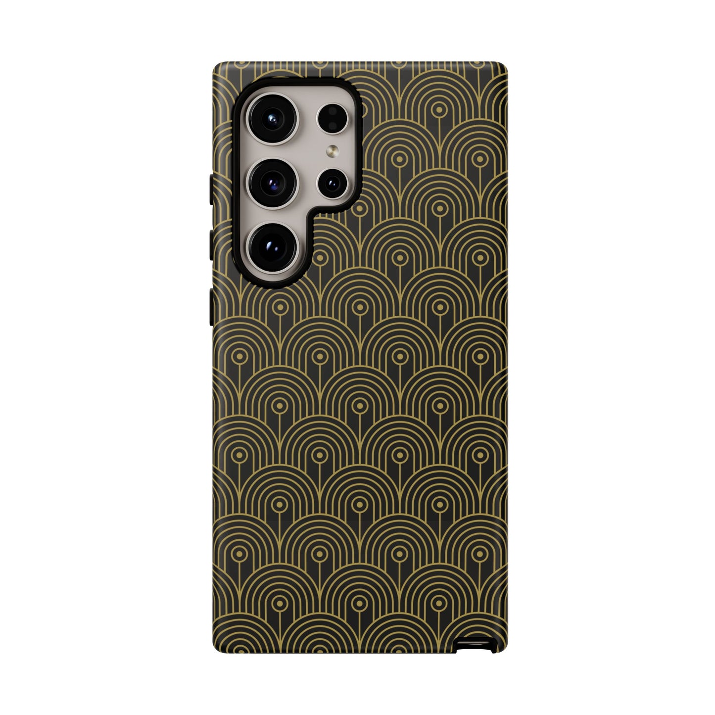 Art Deco 10 - Black 000000 - Tough Cases