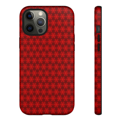 Red V Star Pattern - Tough Cases