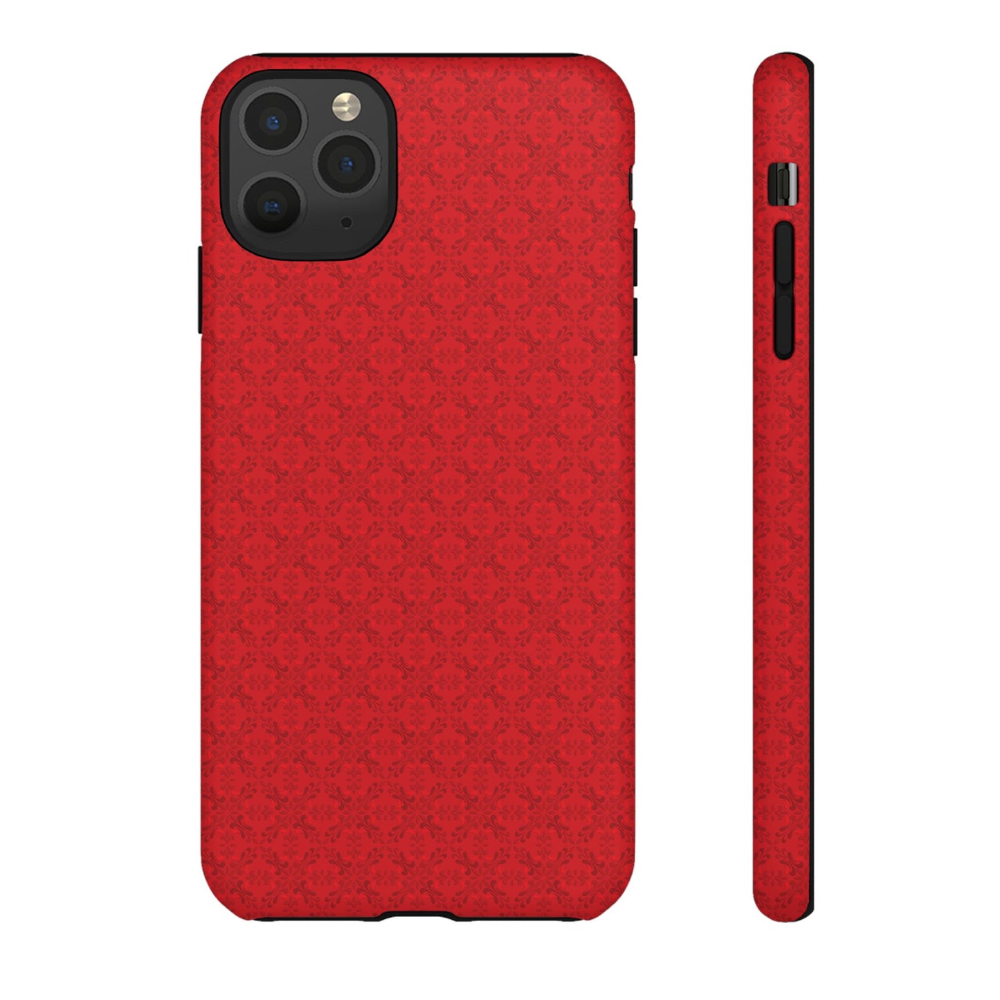 Vibrant Kaleidoscope - Red - Scarlet - Tough Cases