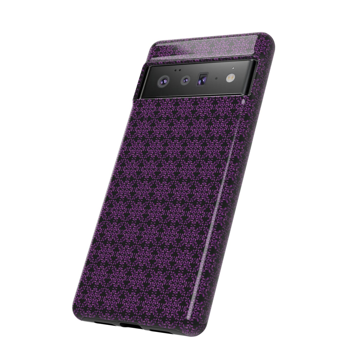 Vibrant Kaleidoscope - Purple - Black - Tough Cases