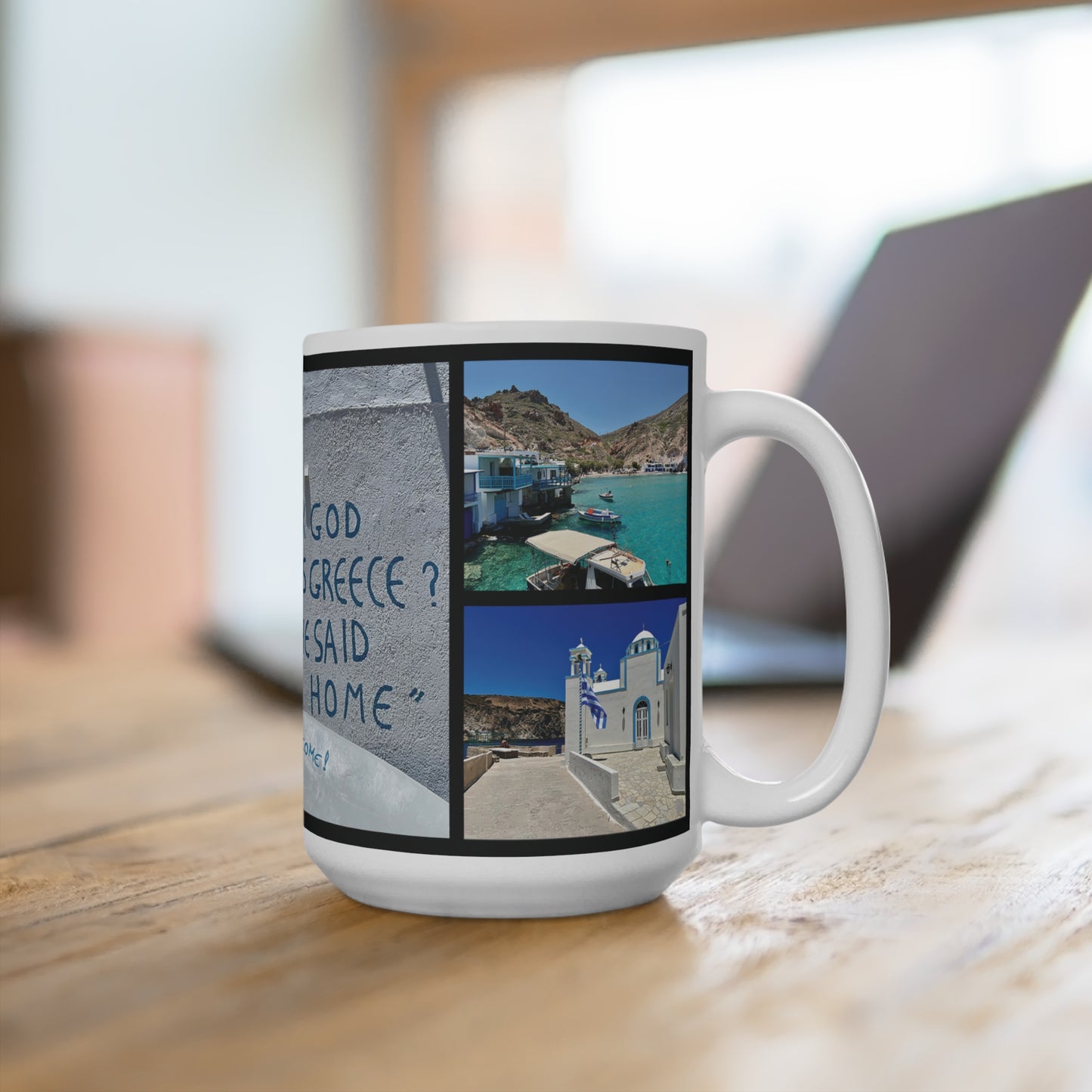 Customized Photo Collage - Mug 15oz