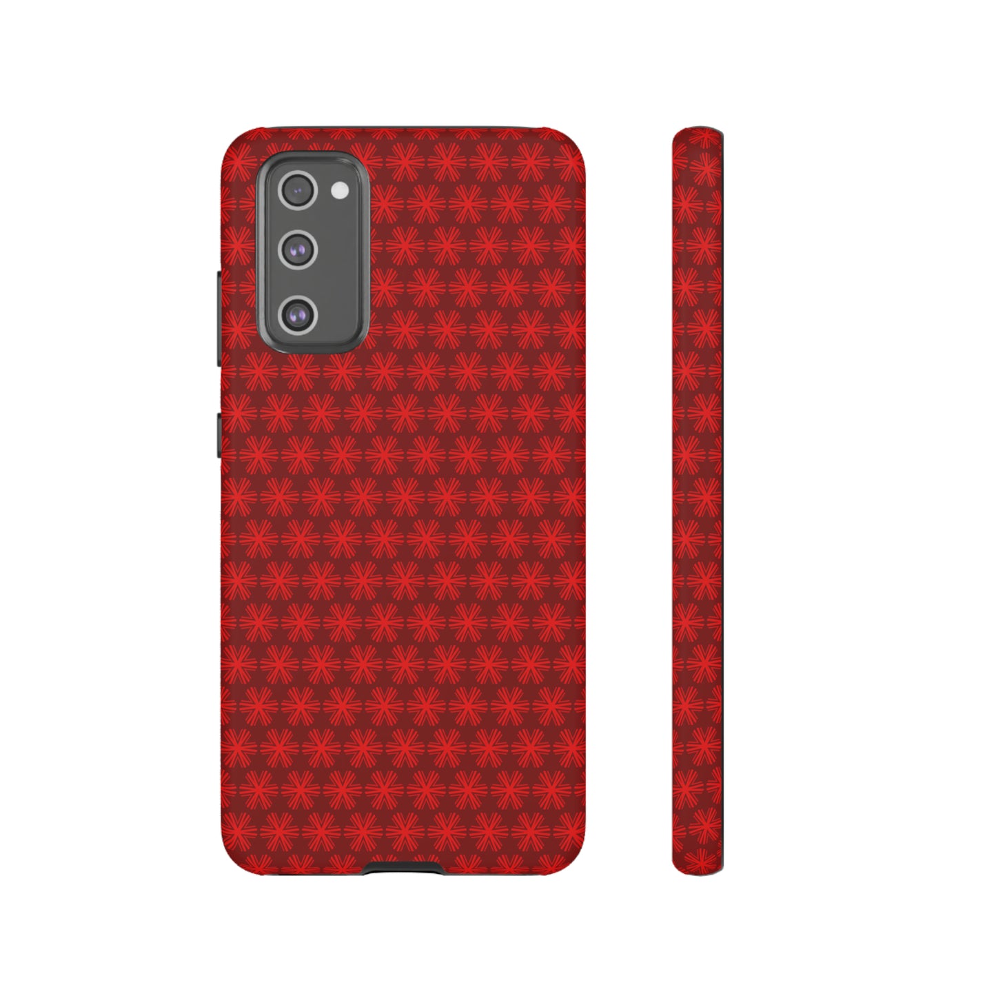 Red V Star Pattern - Tough Cases