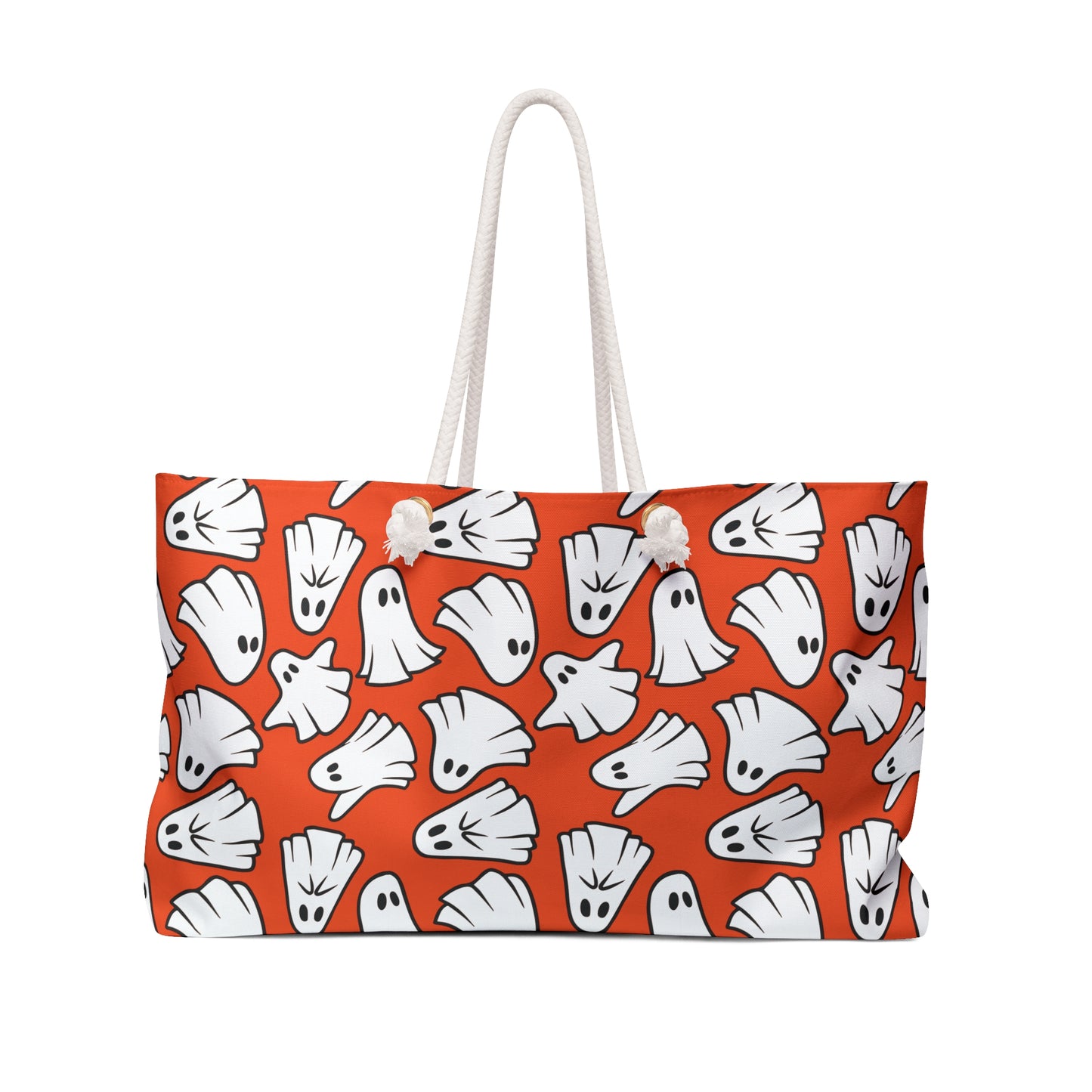 Boo - Ghosts - Halloween - Orange FE5000 - Weekender Bag