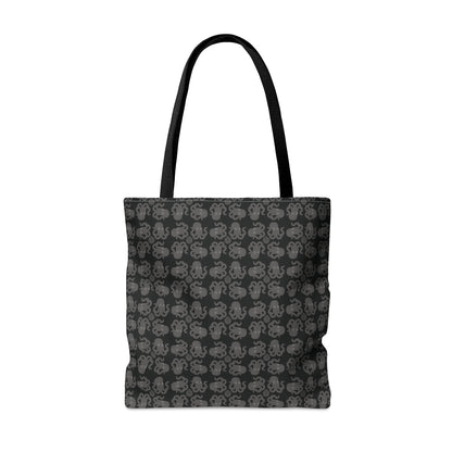 Octopie - Gray - Black 000000 - Tote Bag