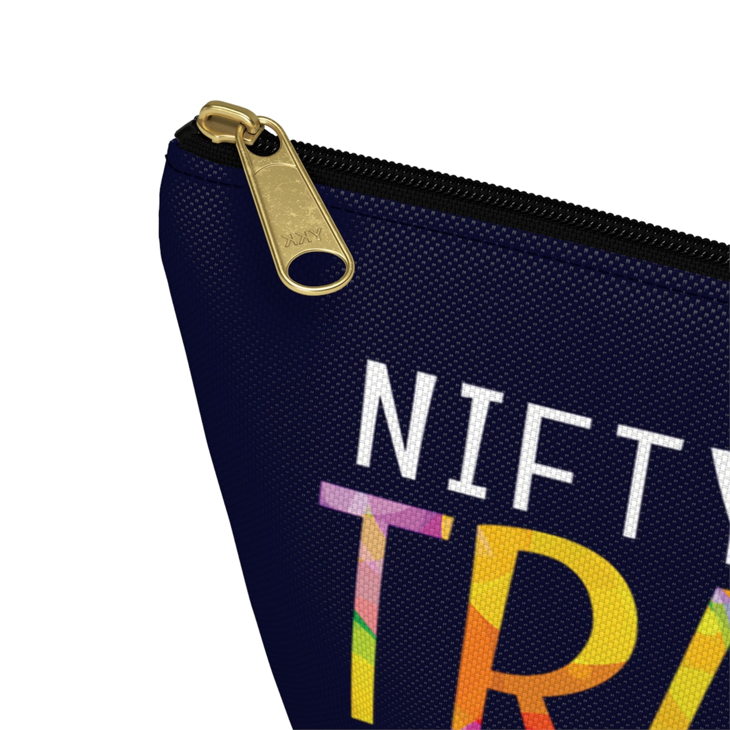 Nifty Ducks Co Travel Logo - Accessory Pouch w T-bottom