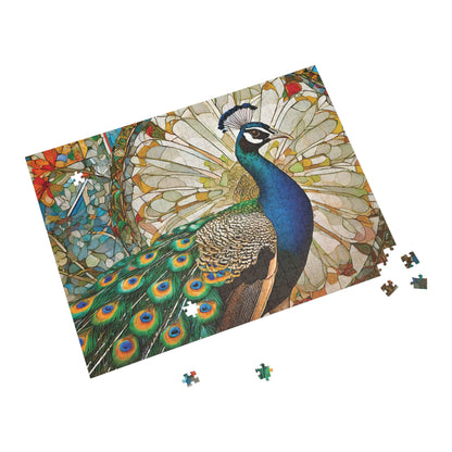 Peacock1 - Puzzle (500, 1000-Piece)