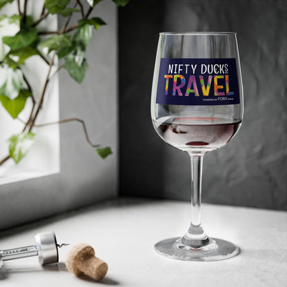 Nifty Ducks Co Travel - Wine Glass, 12oz