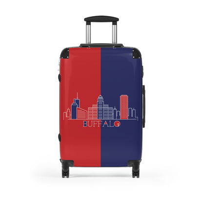 Buffalo - Red White and Blue City series - Suitcase