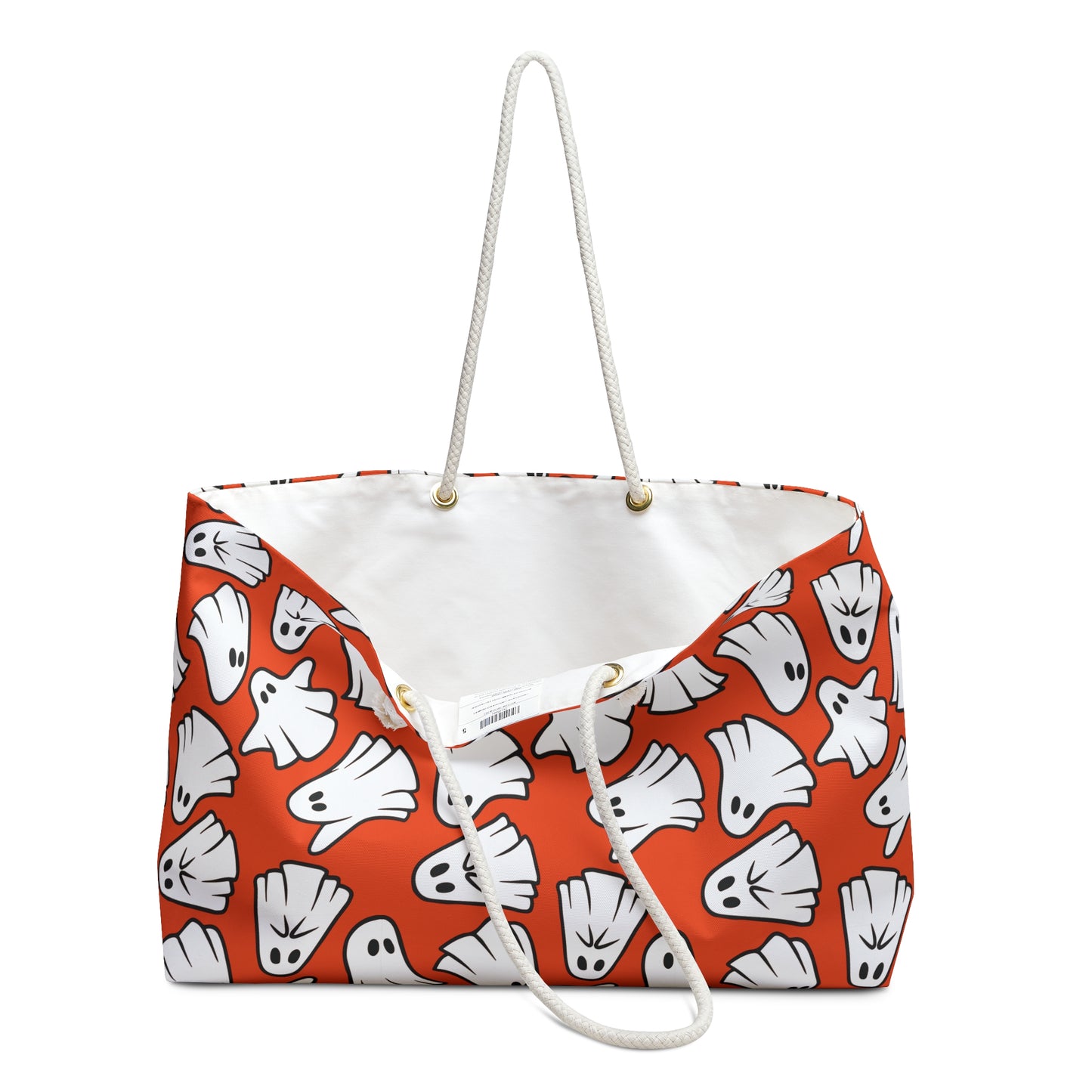 Boo - Ghosts - Halloween - Orange FE5000 - Weekender Bag