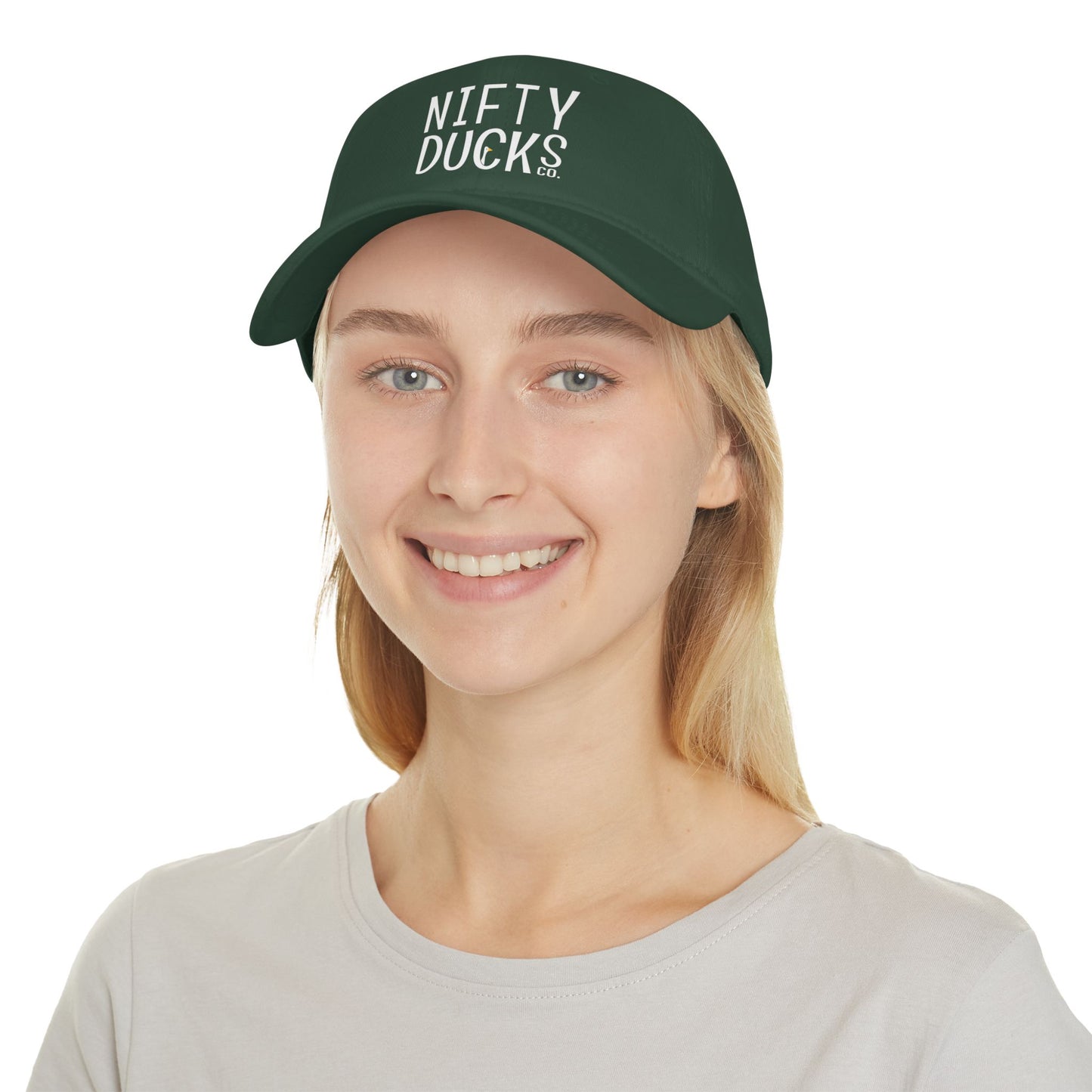 Nifty Ducks Co. Logo2 - Low Profile Baseball Cap